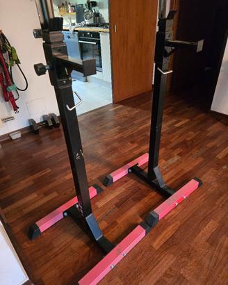 Rack supporto bilancere panca e squat