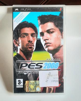 Gioco PsP "Pes 2008" in italiano.