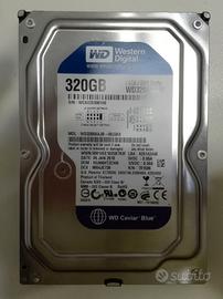 HDD WESTERN DIGITAL 3.5", 320GB, PATA