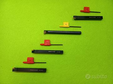 SET 4 UTENSILI/BARENI TORNIO GAMBO 10 o 16mm