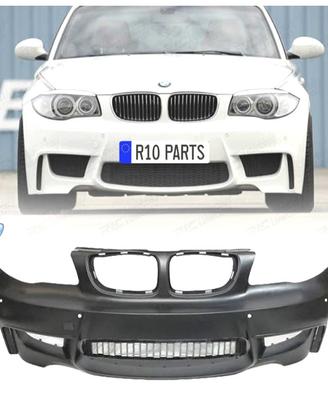 PARAURTI ANTERIORE BMW E81 E82 E88 04-13 LOOK 1M P
