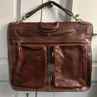 Porta vestito da viaggio in pelle