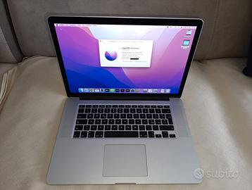 Mac Book pro 15" mid 2015