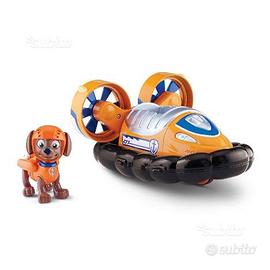 Paw patrol zuma hovercraft con personaggio veicolo