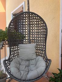 Poltrona Sospesa / Dondolo Flover con Supporto