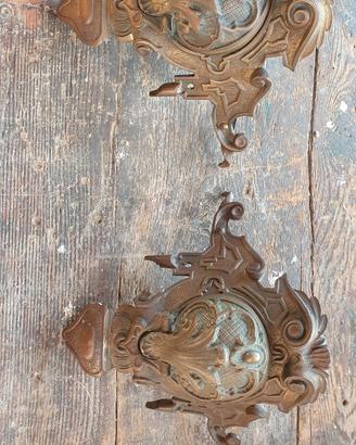applique antiche in bronzo