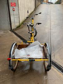 Bici Tandem tre ruote