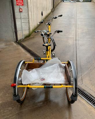 Bici Tandem tre ruote