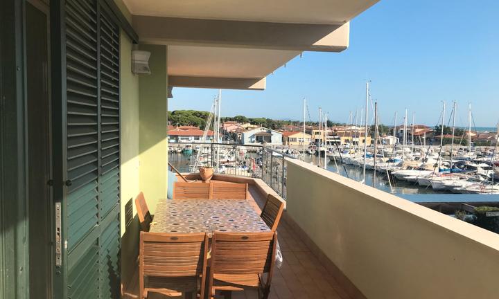 Trilocale vista mare a Marina di Grosseto