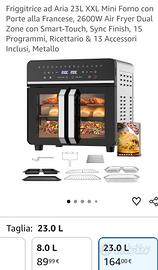 Friggitrice a area 23L  Mini forno