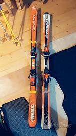  sci discesa completi di bastoncini 