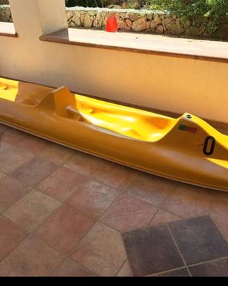 Canoa biposto vetroresina