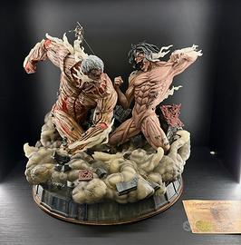 Attacco dei Giganti: Eren & Mikasa vs Reiner