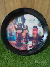Vassoio tondo vintage Coca-Cola Zero