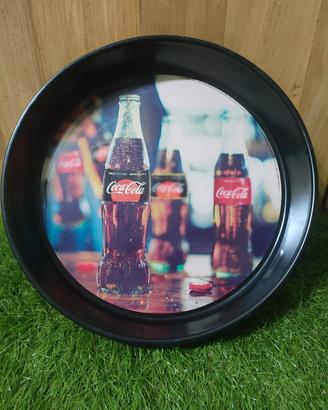 Vassoio tondo vintage Coca-Cola Zero