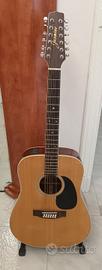 chitarra acustica 12 corde 