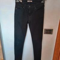 Jeans nero skinny Levi's da donna taglia 40