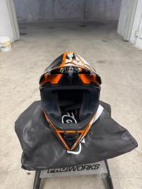 Casco Cross Bimbo/Ragazzo Airoh+Maschera 100% XS