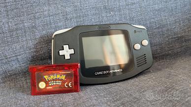 Nintendo GameBoy Advance + Pokemon Rubino PAL ITA