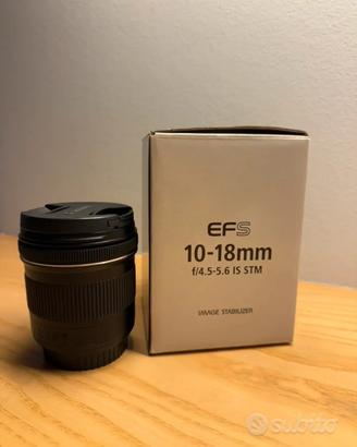 Canon obbiettivo efs 10-18 mm