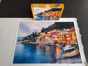 Puzzle 1000 pezzi "Lago di Como"