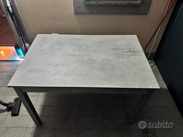 Tavolo da cucina 120x80 allungabile