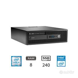 PC Computer HP i5 8GB RAM 240GB SSD Win11