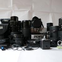 Pentax 67 6x7 con pentaprisma TTL