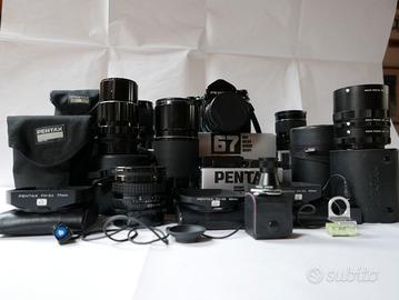 Pentax 67 6x7 con pentaprisma TTL