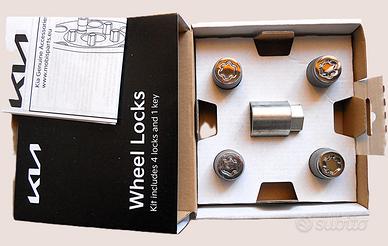 KIA BULLONI ANTIFURTO PER RUOTE AUTO KIA ORIGINALI