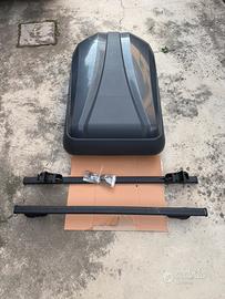 Box tetto 330L + Barre Hyundai Tucson 15-20