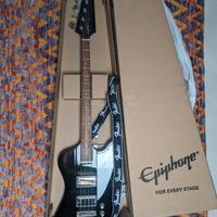 BASSO EPIPHONE 60S Ebony Bianco e Nero. NUOVO.