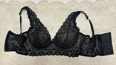 Reggiseno bralette Intimissimi pizzo nero tg 3B