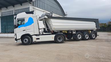 Trattore volvo FH 500 + semirimorchio ribaltabile