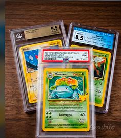 LOTTO 3 CARTE POKEMON GRADATE