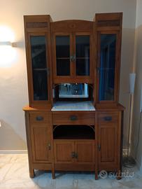 Credenza antica in legno massello primi del '900