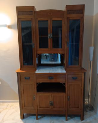 Credenza antica in legno massello primi del '900
