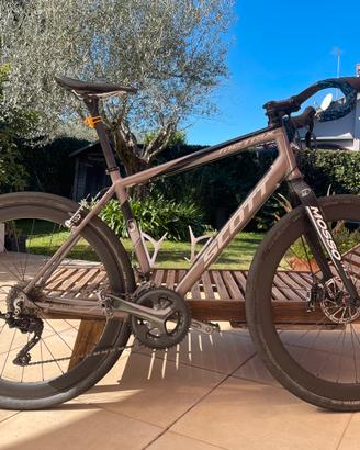 Bici gravel/urban aero carbon-taglia L