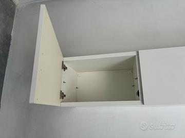 3 moduli contenitore pensili bianchi IKEA – 180 €