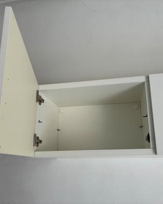 3 moduli contenitore pensili bianchi IKEA – 180 €
