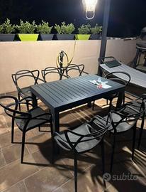 Tavolo esterno allungabile 130/260 x 80