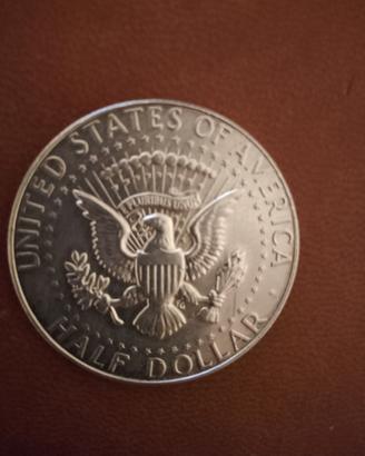 Moneta Half Dollar 1969