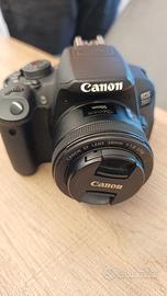 Fotocamera digitale reflex Canon + obbiettivi