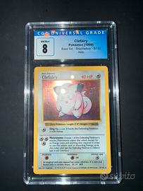 Clefairy shadowless CGC 8