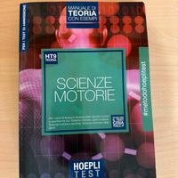 Libro per test di ammissione in scienze motorie