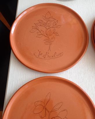 piatti di terracotta