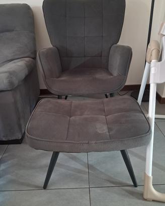 poltrona piu pouf