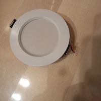 Faretto Led slim da incasso 9W rotondo bianco