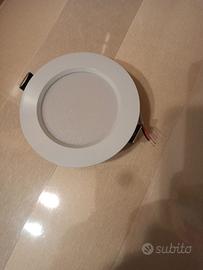 Faretto Led slim da incasso 9W rotondo bianco