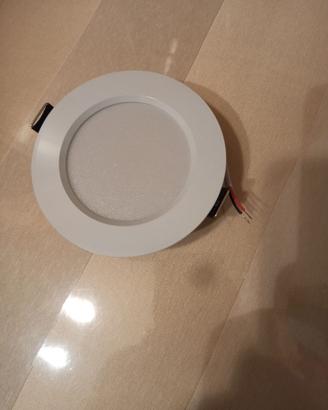 Faretto Led slim da incasso 9W rotondo bianco